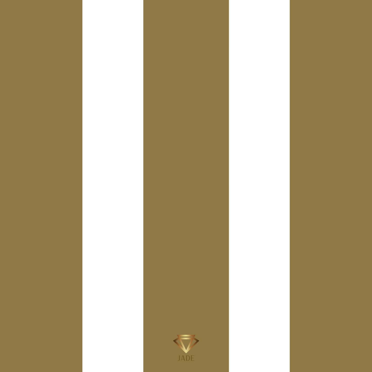 Jade Tan Striped Placemat Square