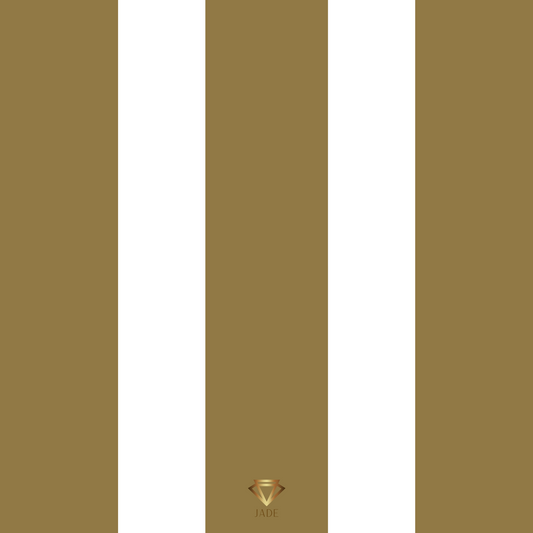 Jade Tan Striped Placemat Square