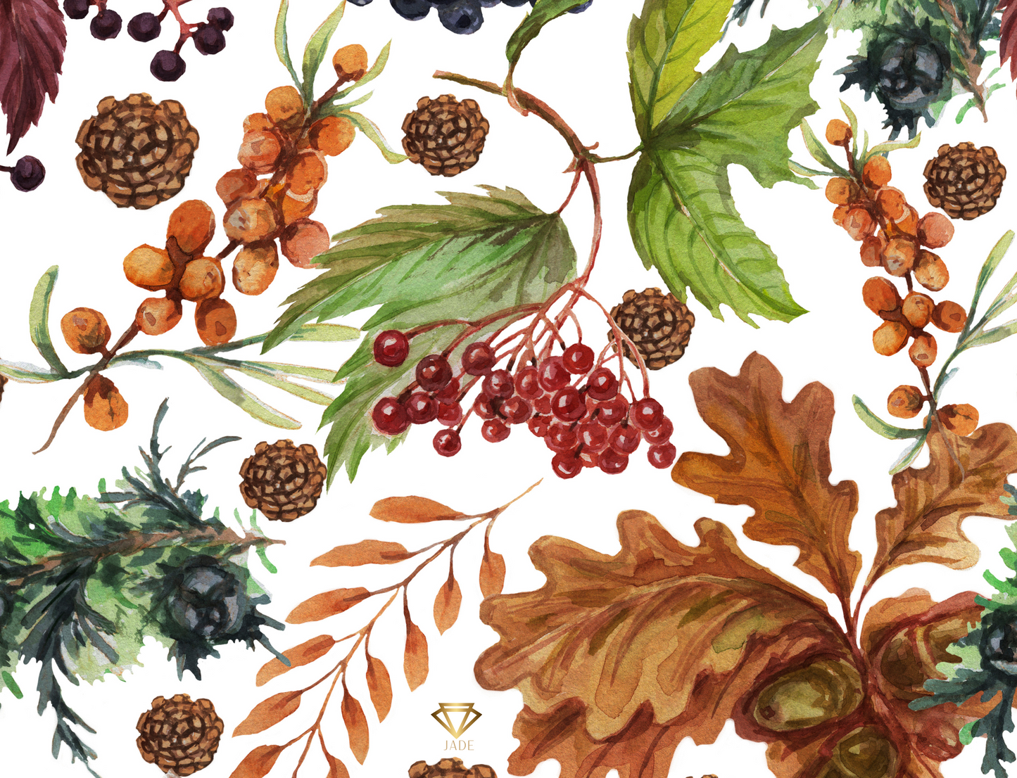 Autumn Foliage Placemats