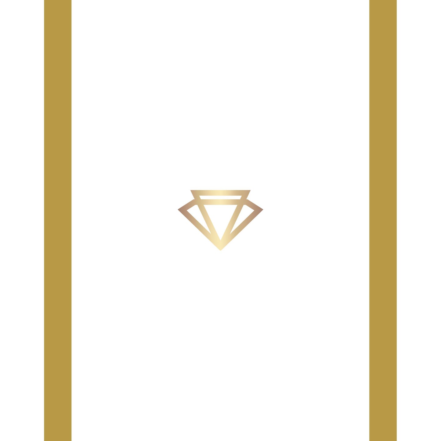 Classic Collection Double Gold Band Place Cards