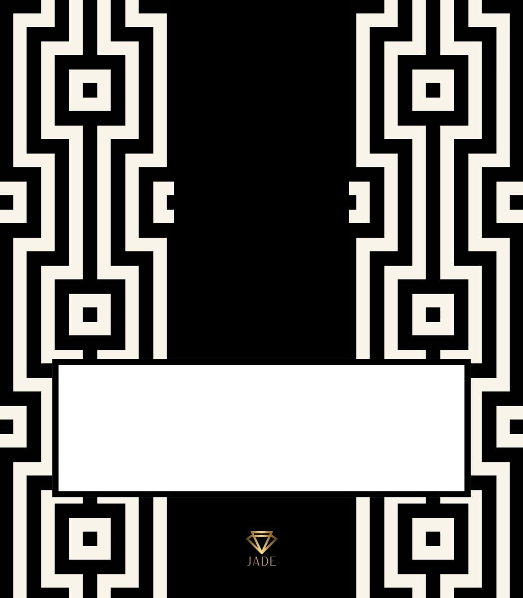 Luxury Black Square Placemats