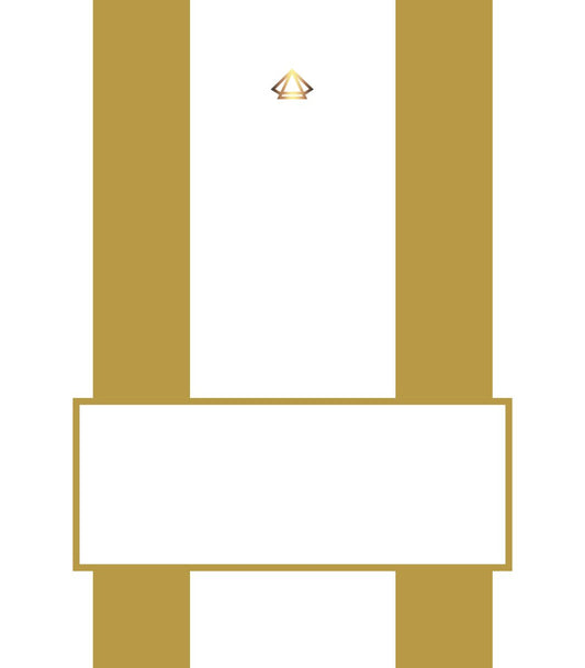 Classic Collection Double Gold Band Place Cards