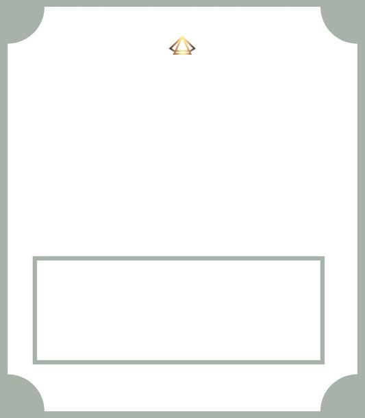 Classic Collection Harbor Gray Place Cards